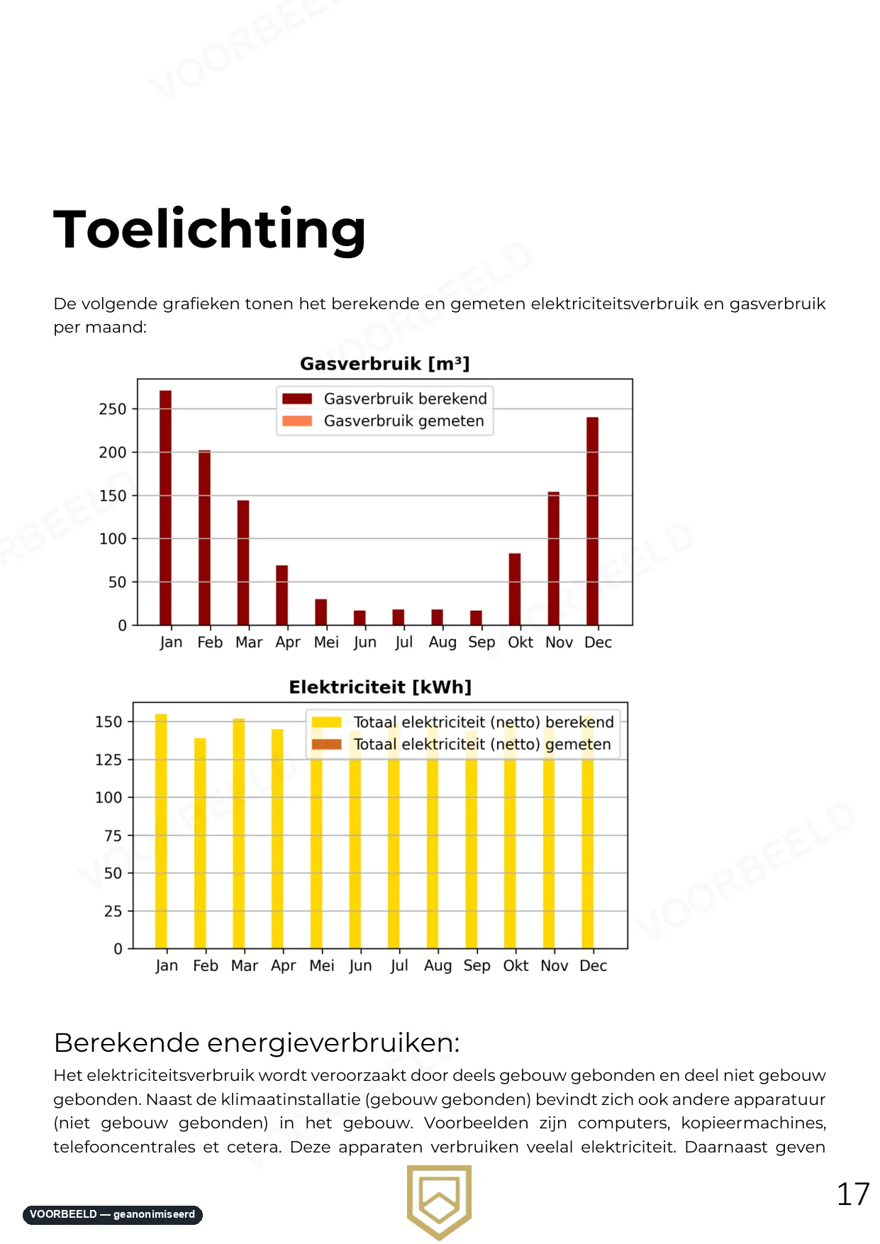 Optimalisatierapport — pagina 16 van 33, geanonimiseerd voorbeeld